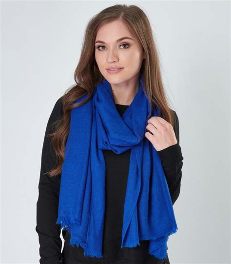 Audemars Piguet Royal Blue Luxury Cashmere Scarf .